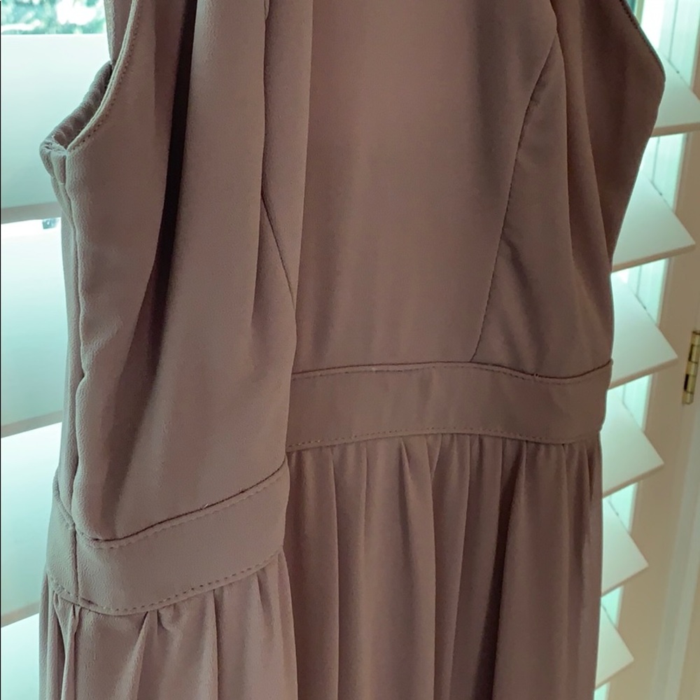 Air of Romance Taupe Maxi Dress, size S